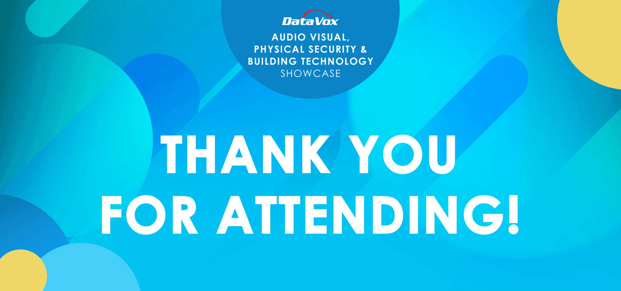 Example thank you for a conference